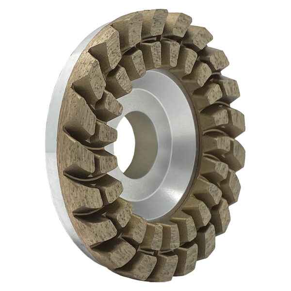 SL3® 3 Inch Cup Wheel – Medium Grit **IMPROVED** – NSI Solutions